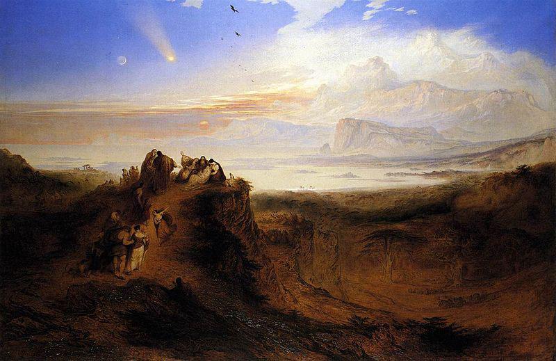 John Martin The Eve of the Deluge oil painting picture